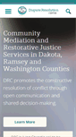 Mobile Screenshot of disputeresolutioncenter.org